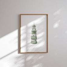 Load image into Gallery viewer, Sage green set of 6 nautical beach house art prints 07-346
