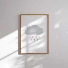 Load image into Gallery viewer, Boho pastel alphabet and rainbow set of 6 prints 07-26402
