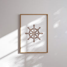 Load image into Gallery viewer, Sage green set of 6 nautical beach house art prints 07-346
