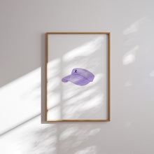 Load image into Gallery viewer, Purple watercolor tennis set of 6 wall art prints 07-27712
