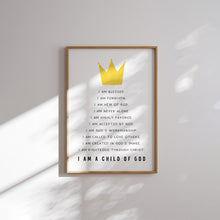 Load image into Gallery viewer, set of 6 Christian kids educational art prints 07-173
