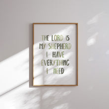 Load image into Gallery viewer, set of 6 sage green Christian kids bible verse art prints 07-20106
