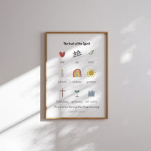 Load image into Gallery viewer, set of 6 Christian kids educational art prints 07-173
