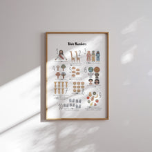 Load image into Gallery viewer, set of 6 Christian kids educational art prints 07-178
