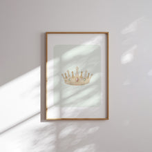 Load image into Gallery viewer, Watercolor Sage Green coquette art print (choose you print) 07-321
