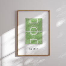Load image into Gallery viewer, Set of 8 Sports filed wall art prints 07-341
