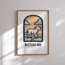 Load image into Gallery viewer, Set of 8 boho Christian kids the beatitudes prints 07-344
