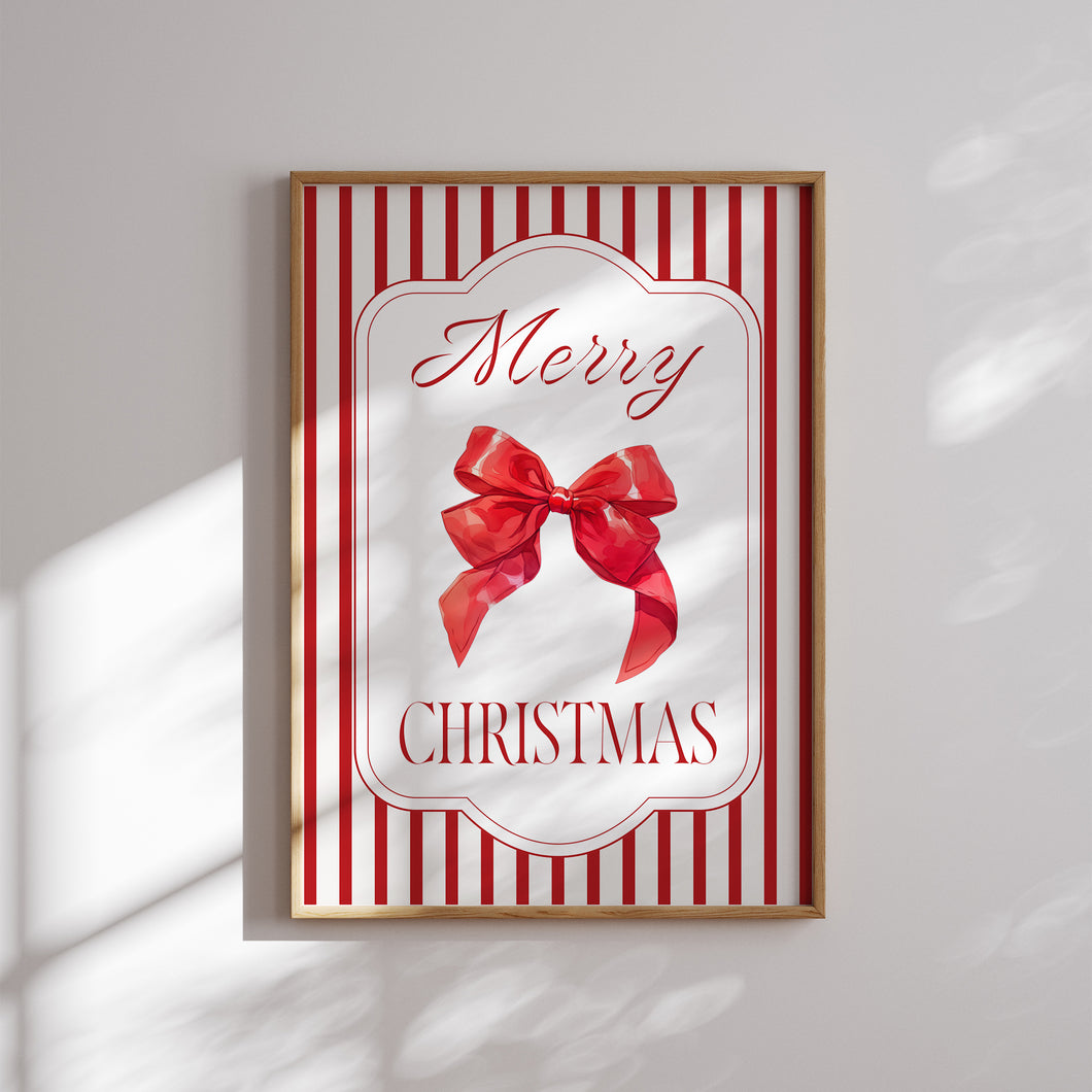 Red Green Christian Christmas Wall Art Print (Choose your print) 13-222