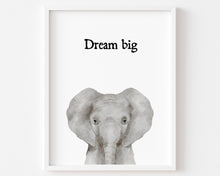 Load image into Gallery viewer, set of 9 baby animal be quote art prints 07-16303
