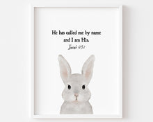 Load image into Gallery viewer, set of 9 baby animal bible verse art prints 07-16305
