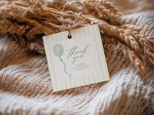 Load image into Gallery viewer, 03083 sage green silly goose favor tag template
