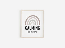 Load image into Gallery viewer, Set of 6 calming corner wall art prints
