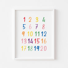 Load image into Gallery viewer, Set of 6 colorful educational art prints
