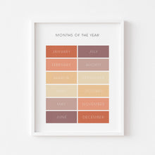 Load image into Gallery viewer, Set of 6 Neutral educational art prints
