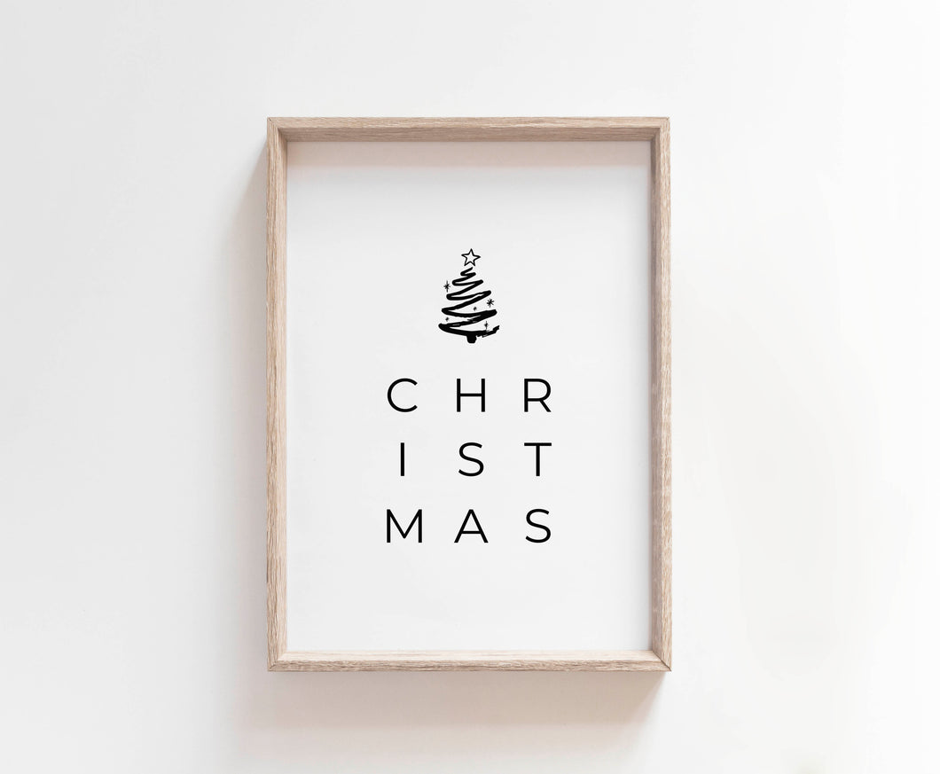 [Free printable] printable Christmas wall art1