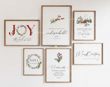 Load image into Gallery viewer, Christmas bible verse print set of 6
