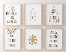 Load image into Gallery viewer, Set of 6 Christmas Boho prints
