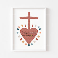 Load image into Gallery viewer, The Lords Prayer set of 6 prints

